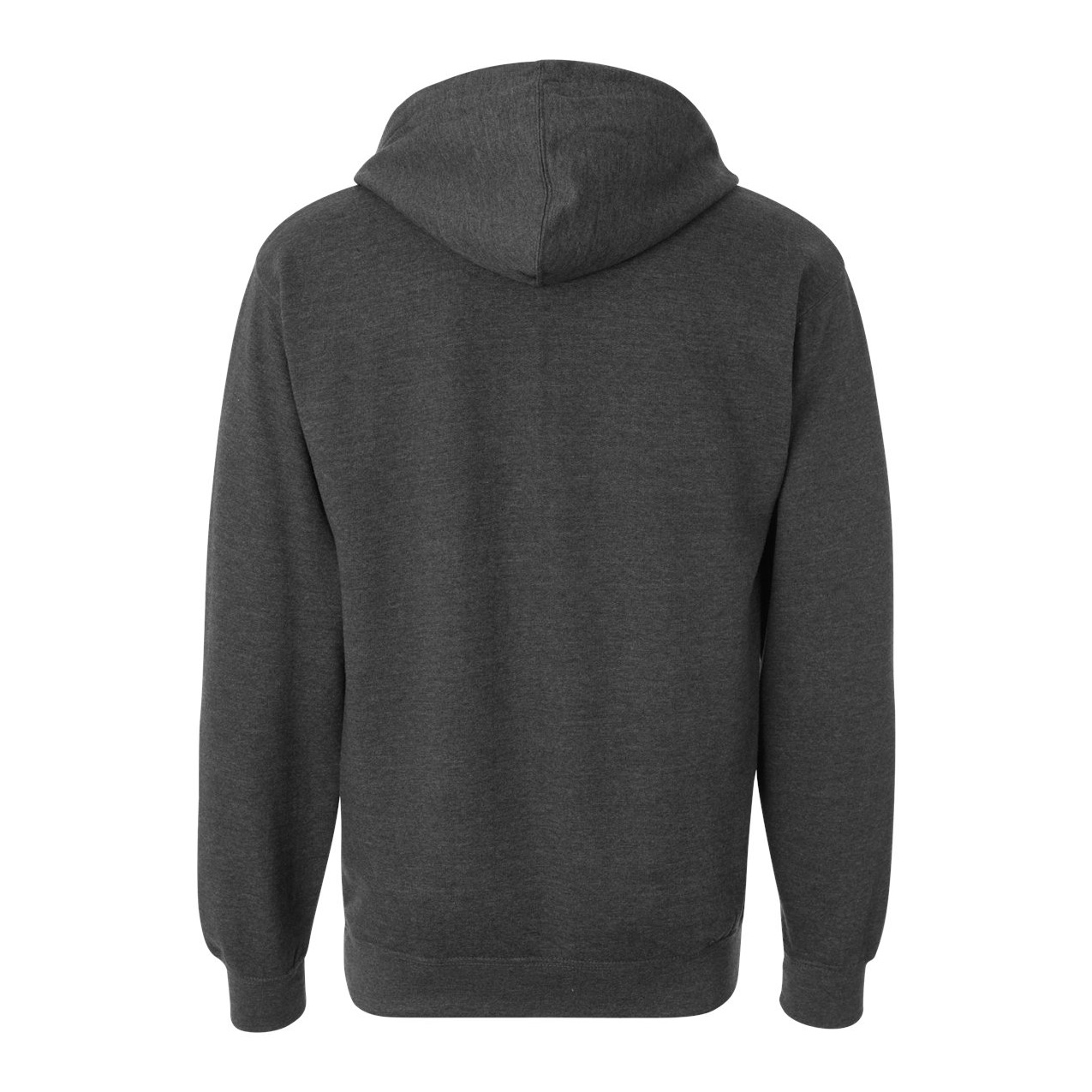 Groovy Design Charcoal Heather Fleece Hoody (Unisex) - Image 2