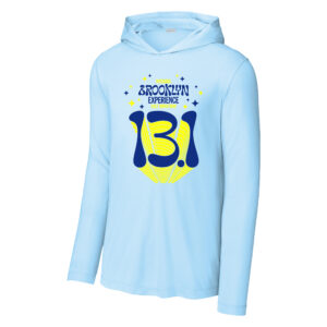 Groovy Design Light Blue Tech Sun Hoody (Unisex)