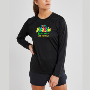 Course Design Women's CRAFT Black Long Sleeve Tech Tee