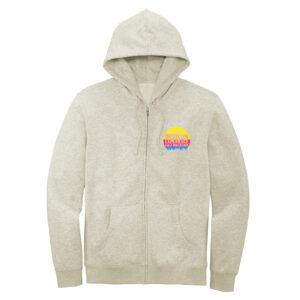 Skyline Design Oatmeal Heather Zip Hoody