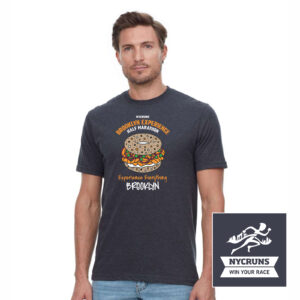 Experience Everything Bagel Heather Black Fashion Tee