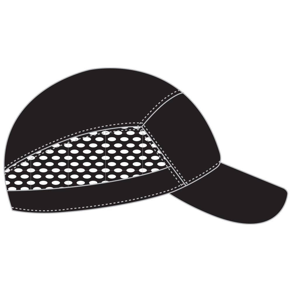 Tech Ventilator Cap -Graffiti- Black - Image 4