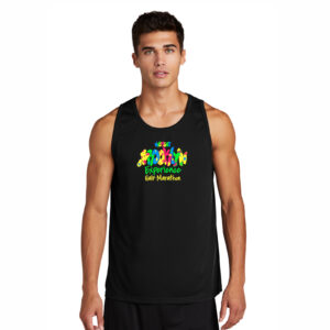 Course Design Black Tech Muscle Tank